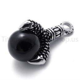 Nowy Klasyczny Wisiorek Magic Ball Tytanowy