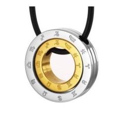 Wisiorek I Naszyjnik Z Czystego Tytanu Znaki Zodiaku