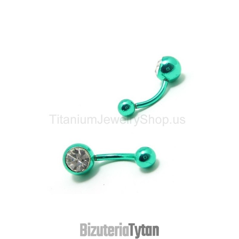 Miniaturowe Kolczyki Z Tytanu Z Diamentami