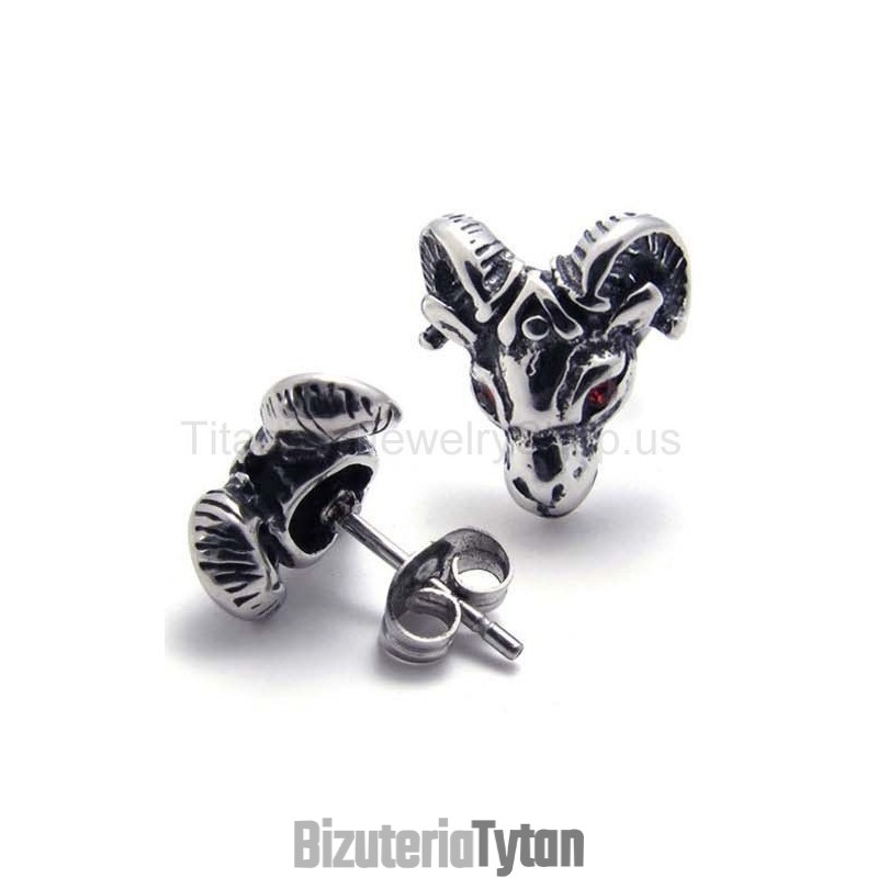 Kolczyki Red Eyes Sheepshead Z Tytanu Kolczyki Red Eyes Sheepshead Z Tytanu