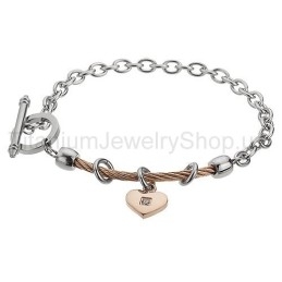 Bransoleta Sweetheart Cable Titanium