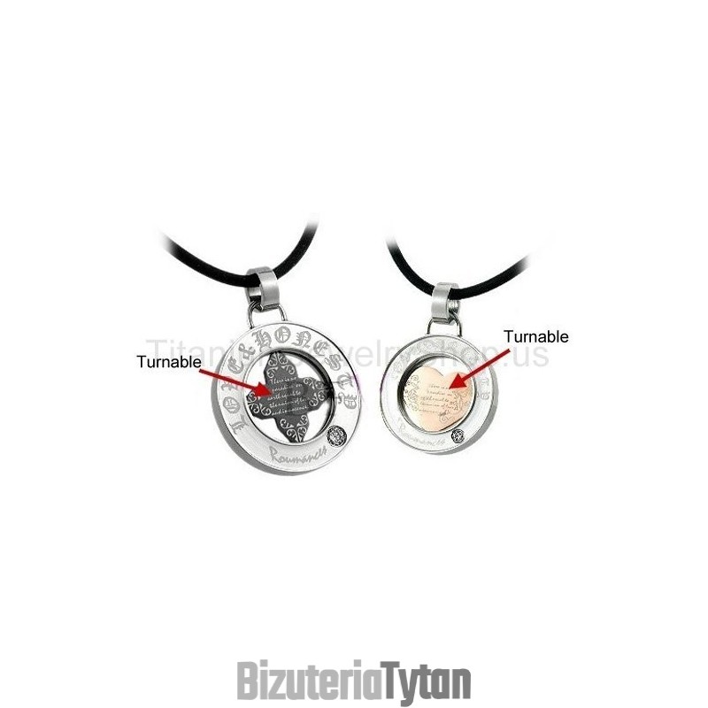 Obrotowe Tytanowe Zawieszki Dla Miłośników