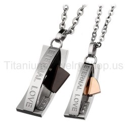 Eternal Love Titanium Lovers Wisiorki Dla Miłośników