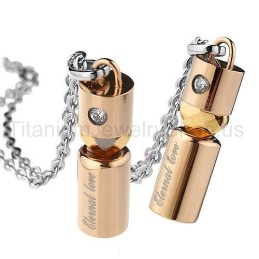 Eternal Love Titanium Lovers Wisiorki Dla Miłośników