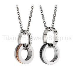 Eternal Love Titanium Lovers Wisiorki Dla Miłośników