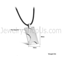 Wisiorek Ze Srebra Wolframowego C639