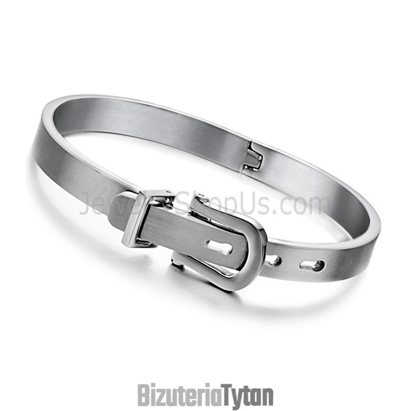 Bransoleta Z Paskiem Tatanium Z Regulowaną Długością C969 Bransoleta Z Paskiem Tatanium Z Regulowaną Długością C969