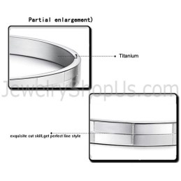 Tatanium Simple-Grid Couple Bransoletki C855