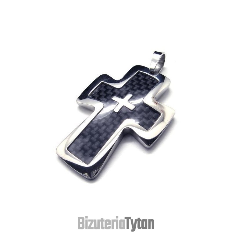 Cool Man Cross S Stalowy Wisiorek-Bez Łańcuszka I Pudełka Cool Man Cross S Stalowy Wisiorek-Bez Łańcuszka I Pudełka