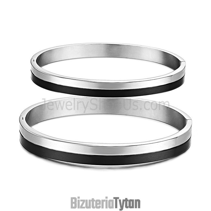 Tatanium Black I Bransoletki Dla Par C822