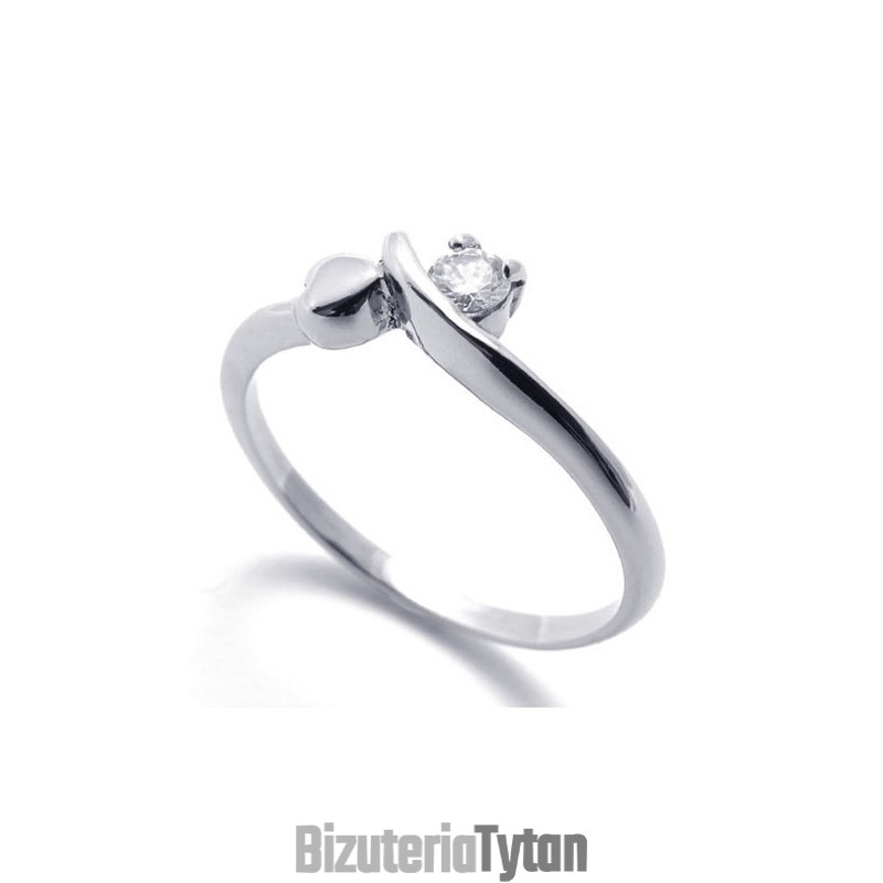 Pierścionek Z Diamentami I Tytanem Pierścionek Z Diamentami I Tytanem