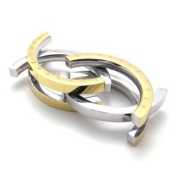 Pierścionek Puzzle Gold Titanium
