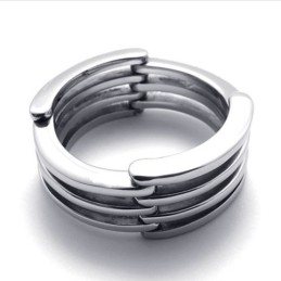 Pierścień Puzzle Titanium