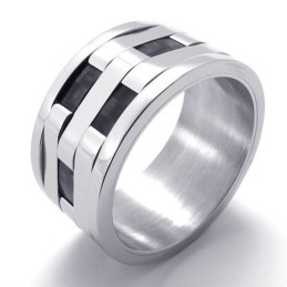 Pierścień Puzzle Titanium
