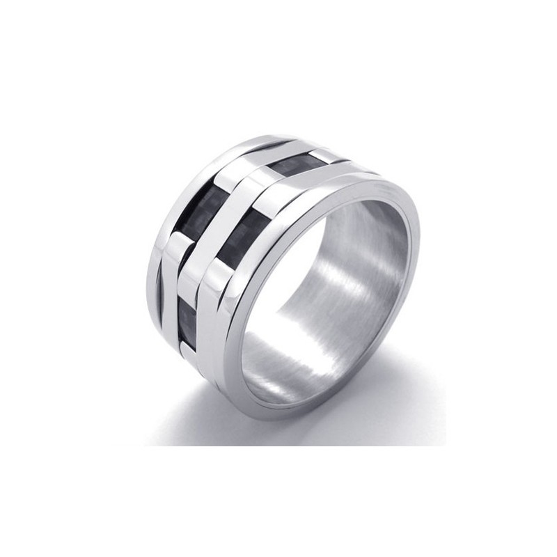 Pierścień Puzzle Titanium