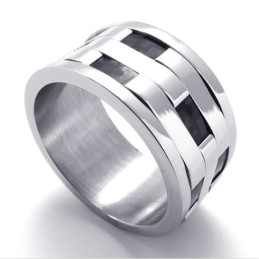 Pierścień Puzzle Titanium