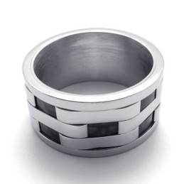 Pierścień Puzzle Titanium