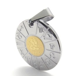 Wisiorek Leo Titanium