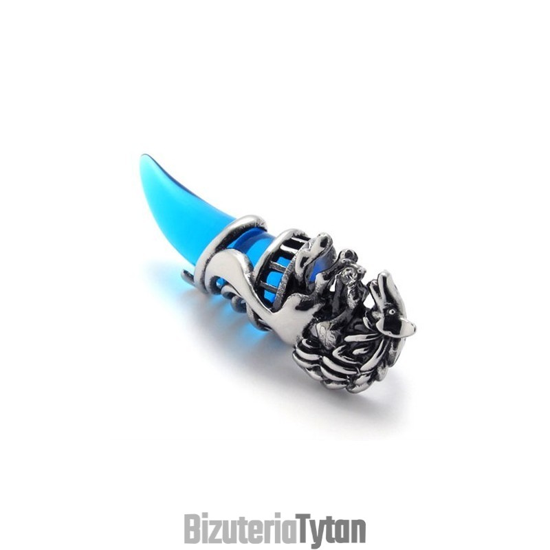 Wisiorek Z Tytanu Blue Horn Wisiorek Z Tytanu Blue Horn
