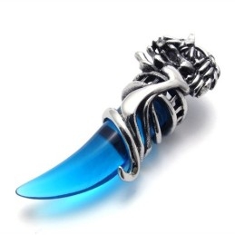 Wisiorek Z Tytanu Blue Horn