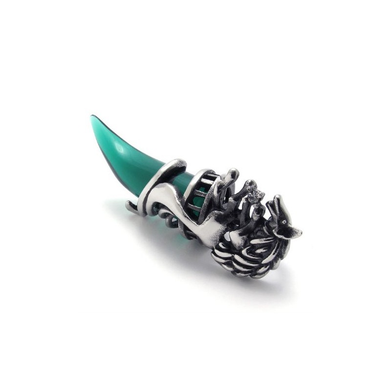 Wisiorek Z Tytanu Green Horn Wisiorek Z Tytanu Green Horn