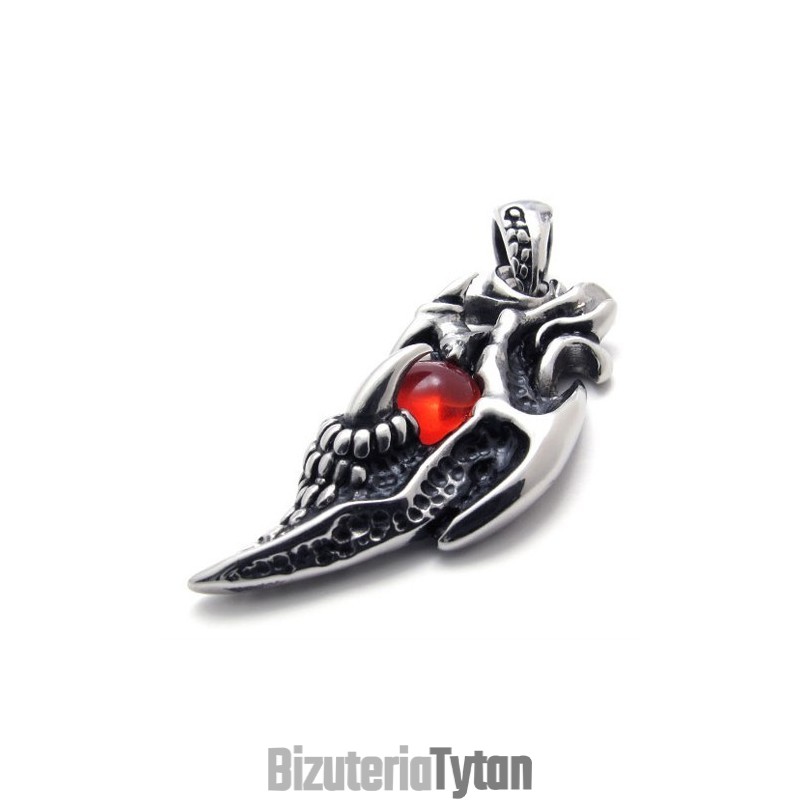 Wisiorek Z Tytanu Wings Red Gem Wisiorek Z Tytanu Wings Red Gem