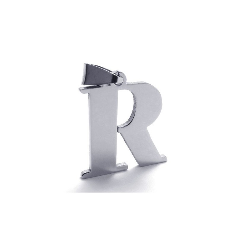 Wisiorek Z Tytanu Z Literą „R” Wisiorek Z Tytanu Z Literą „R”