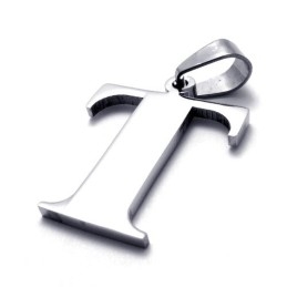 Wisiorek Z Tytanu W Kształcie Litery "T"