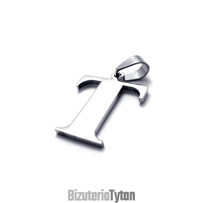 Wisiorek Z Tytanu W Kształcie Litery "T"