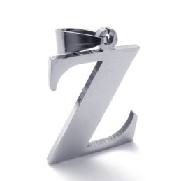 Wisiorek Z Tytanu W Kształcie Litery "Z"