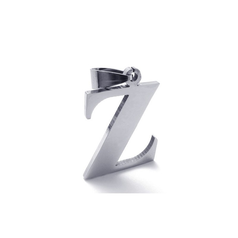 Wisiorek Z Tytanu W Kształcie Litery "Z" Wisiorek Z Tytanu W Kształcie Litery "Z"