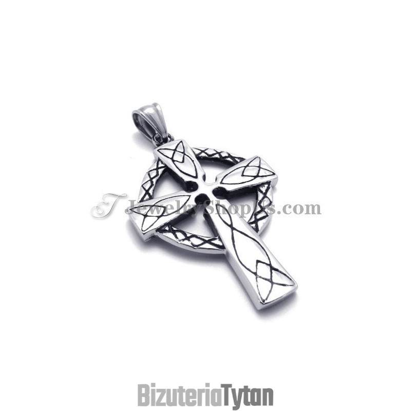 Elegancki Wisiorek Krzyż Z Tytanu Elegancki Wisiorek Krzyż Z Tytanu