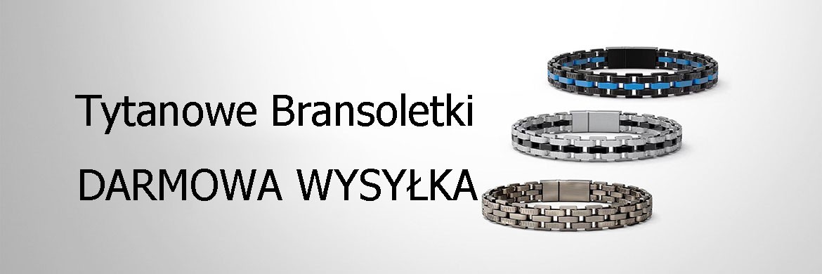 Bransolety Tytanowe